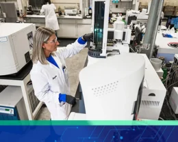 Pace Scientist working in Laboratory