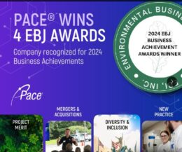 Pace Awarded 4 EBJ Awards