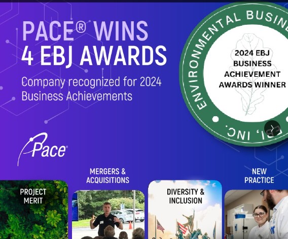 Pace Awarded 4 EBJ Awards
