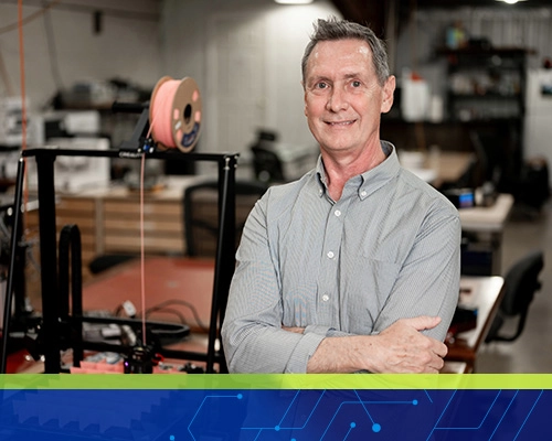 Pace Scientist working in laboratory