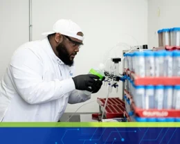 Pace Scientist working in laboratory