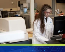 Pace Scientist working in laboratory