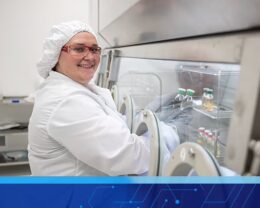 Pace Life Sciences Lebanon NJ location. Pace Scientist working in Laboratory