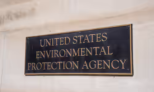 EPA building sign.